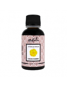 Extrait de parfum coeur d'ambre
