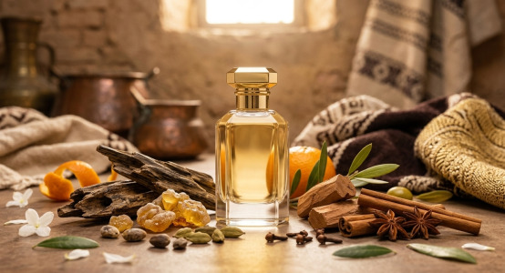 Parfums orientaux en Tunisie : pourquoi séduisent-ils autant ? Oud, ambre, musc, bois de santal, épices.